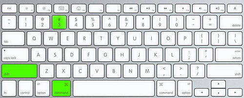 как сделать скриншот на mac