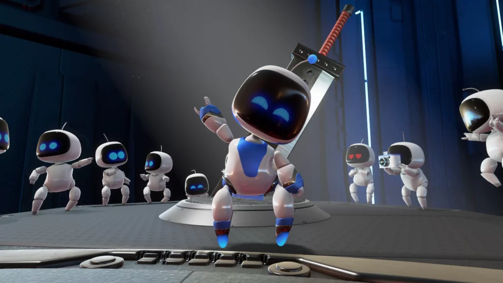 8. Astro’s Playroom – демонстрація можливостей PS5